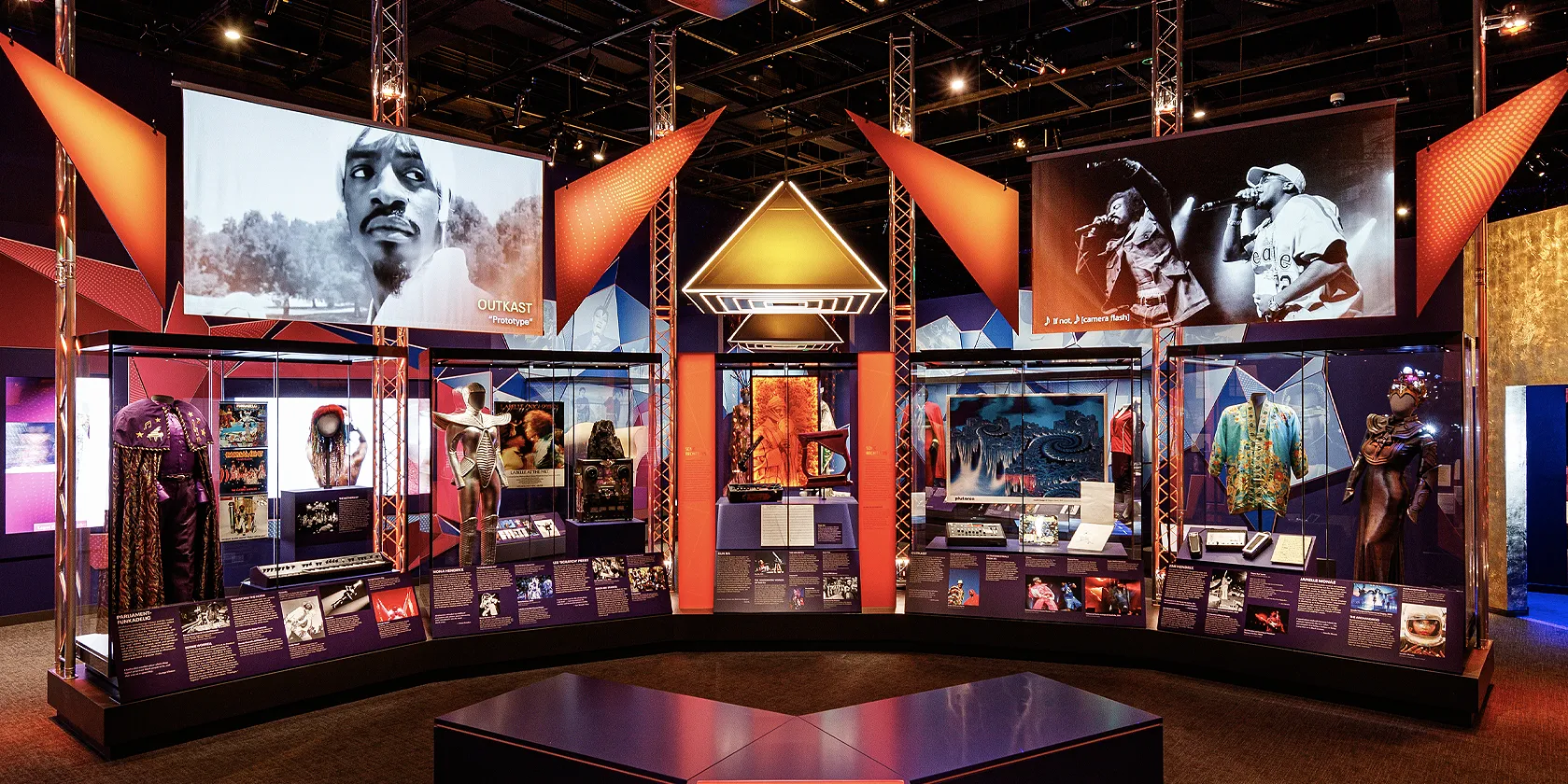 National Museum of African American History & Culture display Cases