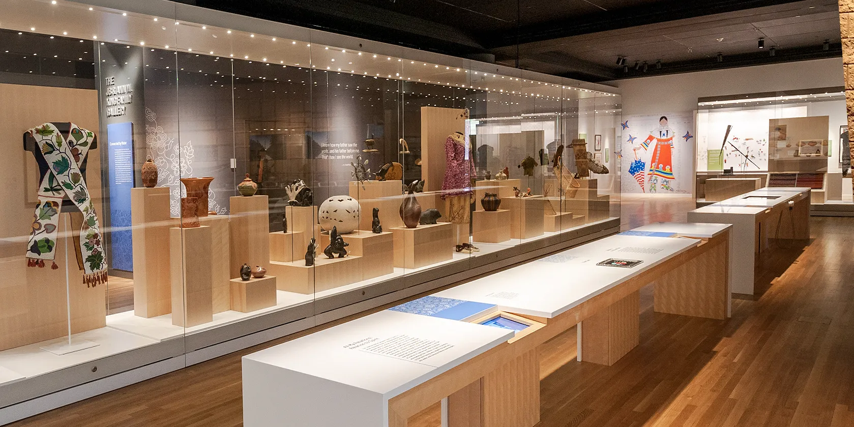 Eiteljorg Museum display cases